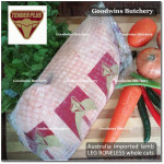 Lamb LEG BONELESS frozen Australia MIDFIELD half cut +/- 1.5kg (price/kg)
